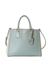 SAFFIANO LUX MEDIUM BICOLOR TOTE