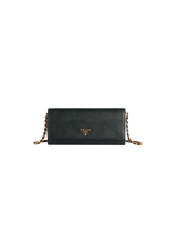 SAFFIANO LUX WALLET ON CHAIN