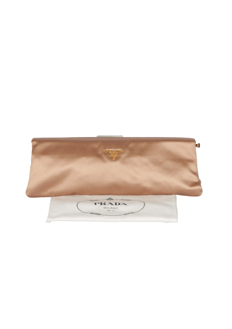 SATIN CLUTCH