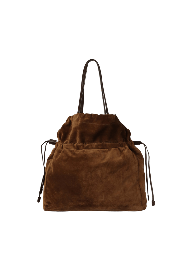 SCAMOSCIATO DRAWSTRING BAG