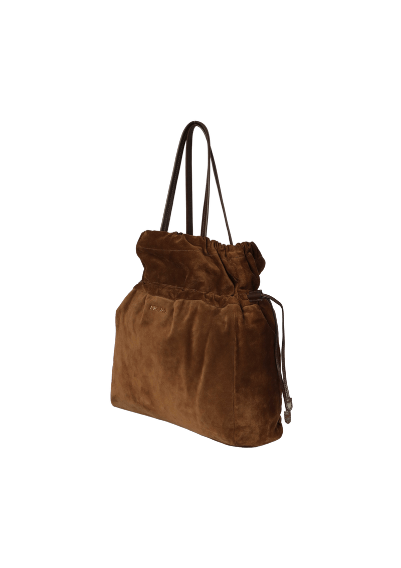 SCAMOSCIATO DRAWSTRING BAG