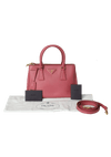 SMALL SAFFIANO DOUBLE ZIP GALLERIA