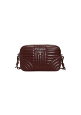 SOFT CALF DIAGRAMME CAMERA BAG