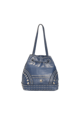 SOFT CALF STUDDED BAG