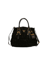 TESSUTO GAUFRE SATCHEL BAG