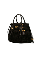 TESSUTO GAUFRE SATCHEL BAG