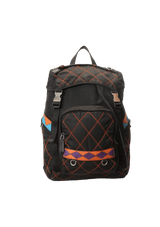 TESSUTO IMPUNTURATO DOUBLE BUCKLE BACKPACK