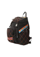 TESSUTO IMPUNTURATO DOUBLE BUCKLE BACKPACK