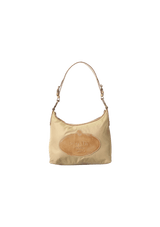 TESSUTO SPAZZOLATO LOGO BAG