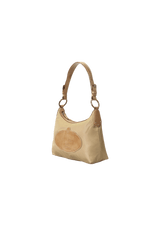 TESSUTO SPAZZOLATO LOGO BAG