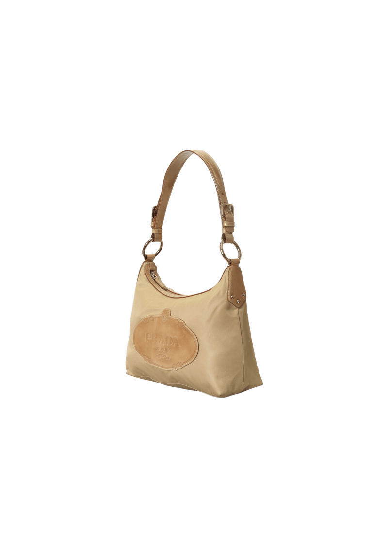 TESSUTO SPAZZOLATO LOGO BAG