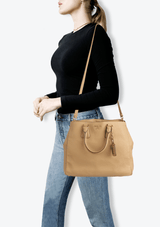 VITELLO DAINO SATCHEL BAG