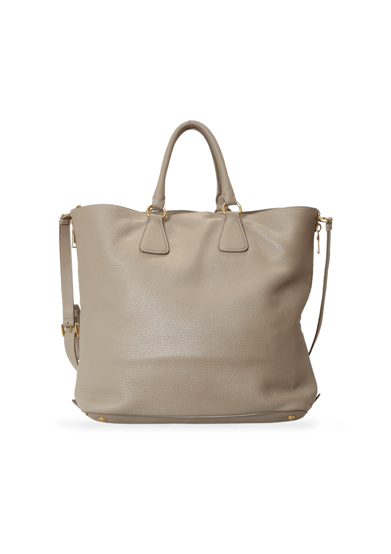 VITELLO DAINO SHOPPER ZIP