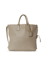 VITELLO DAINO SHOPPER ZIP