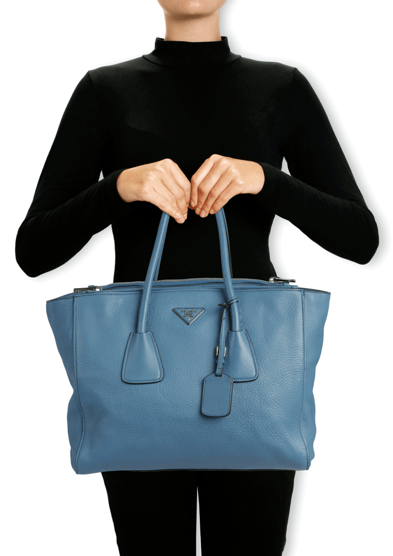 VITELLO DAINO SHOPPING TOTE BAG