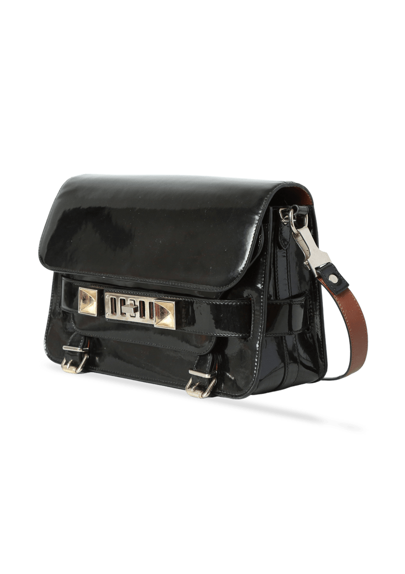 PS11 MINI CLASSIC PATENT BAG