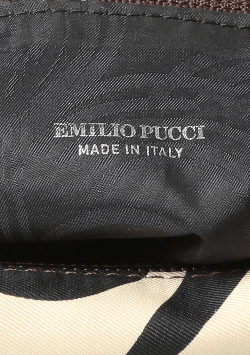 PRINTED CANVAS POUCH