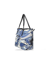 PRINTED TOTE WITH POUCH