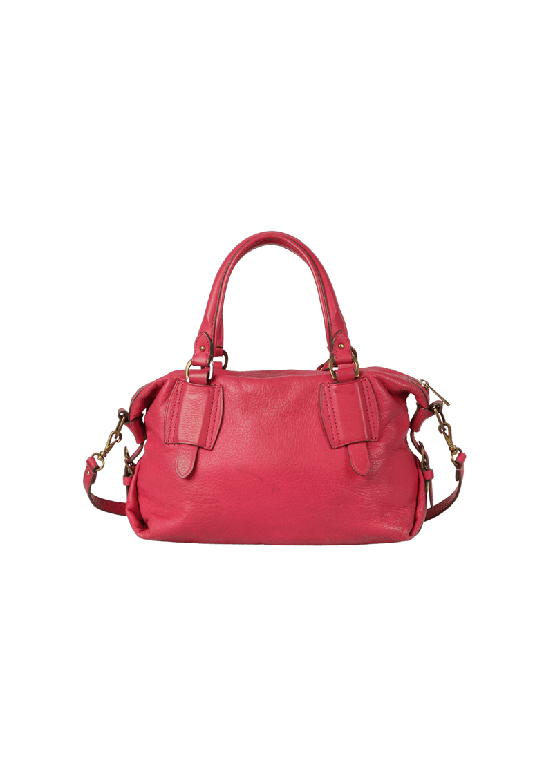 LEATHER SATCHEL BAG