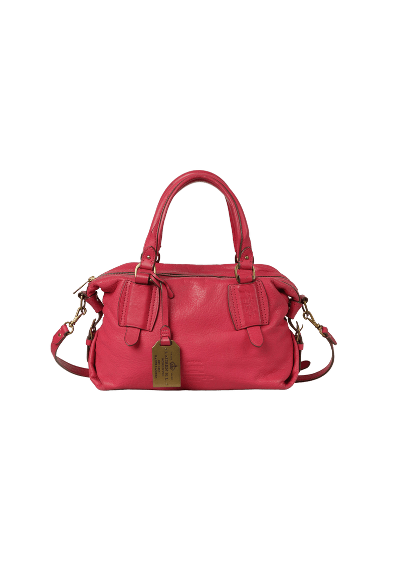 LEATHER SATCHEL BAG