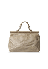 LEATHER HANDLE BAG