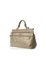 LEATHER HANDLE BAG