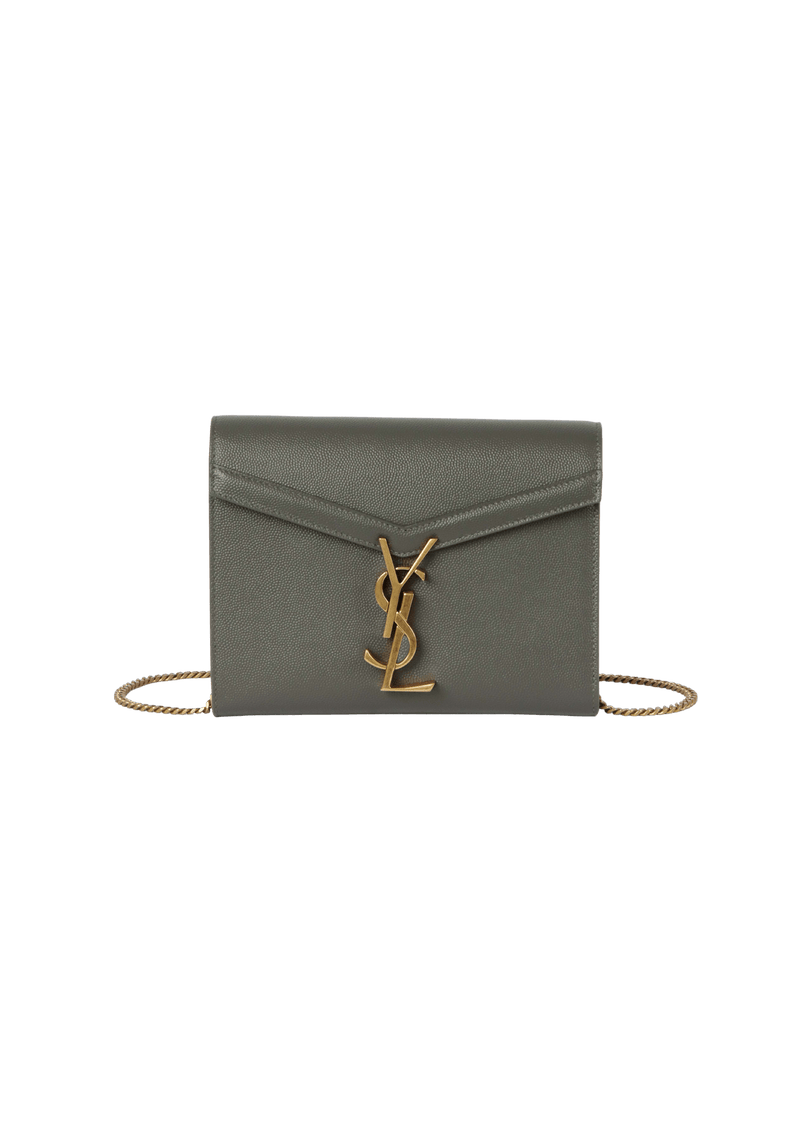 Saint Laurent Cassandra Chain Bag in Green