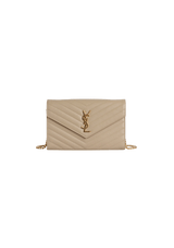 CASSANDRE MATELASSÉ CHAIN WALLET