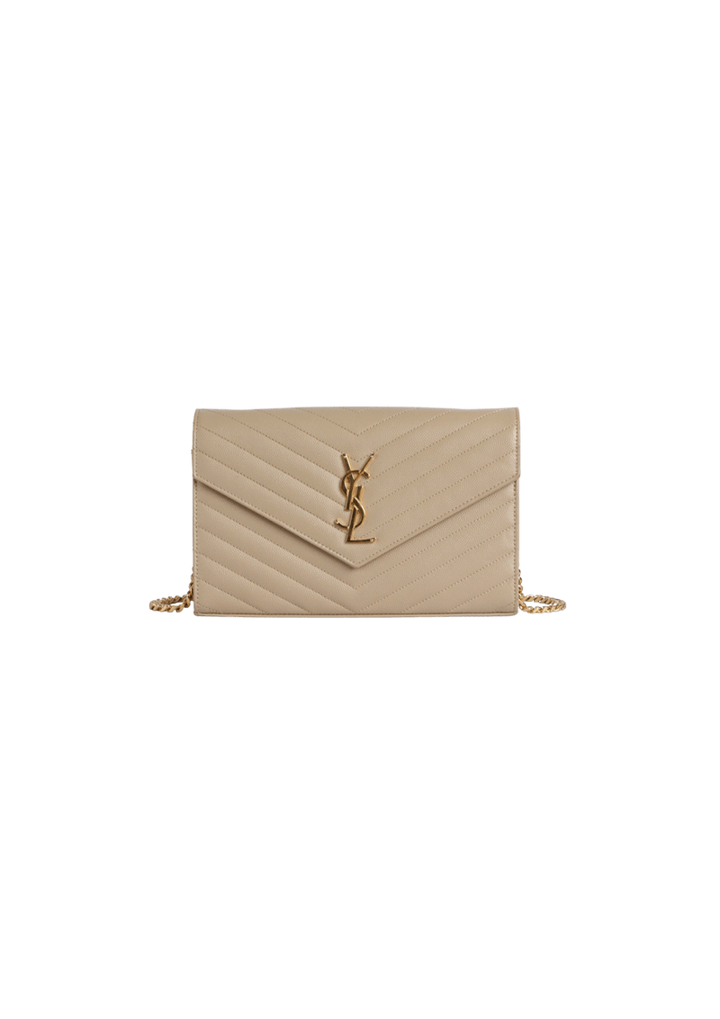 CASSANDRE MATELASSÉ CHAIN WALLET