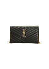 CASSANDRE MATELASSÉ CHAIN WALLET