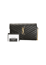 CASSANDRE MATELASSÉ CHAIN WALLET