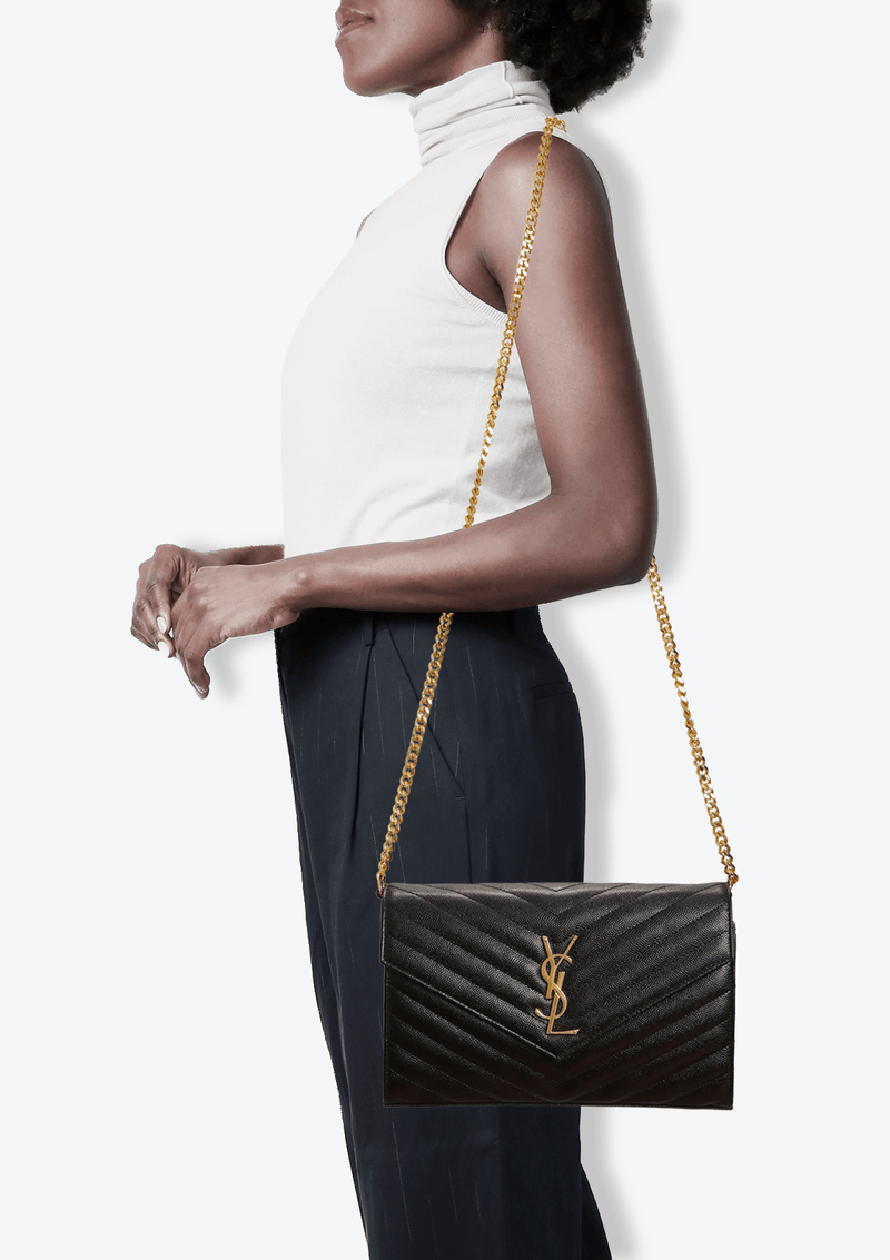 CASSANDRE MATELASSÉ CHAIN WALLET