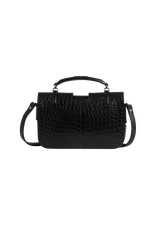 CHARLOTTE CROCODILE EMBOSSED BAG