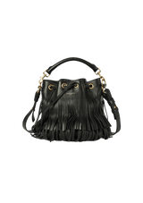 EMMANUELLE FRINGE BUCKET BAG