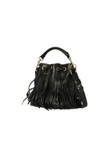 EMMANUELLE FRINGE BUCKET BAG