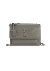 MEDIUM CROCO SUNSET BAG