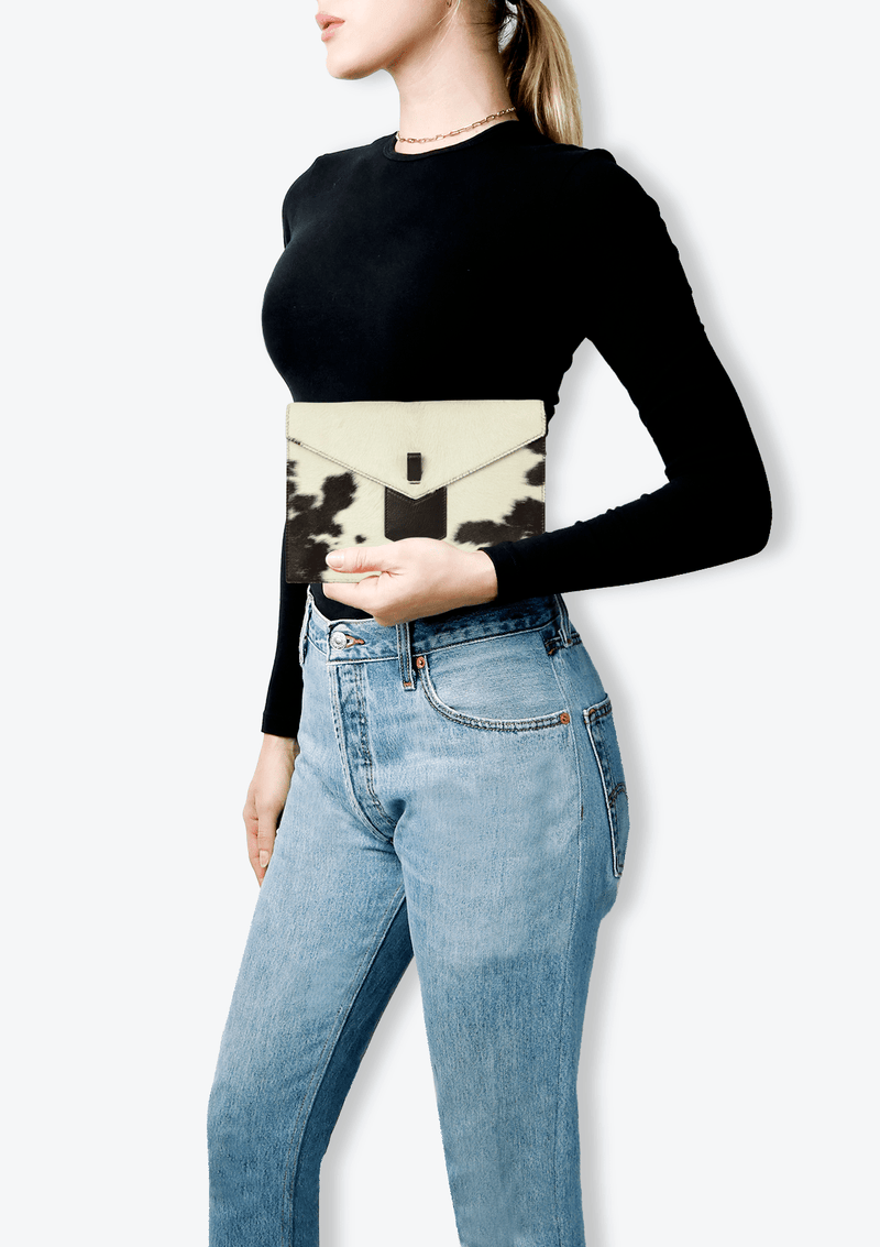 PONYHAIR CLUTCH