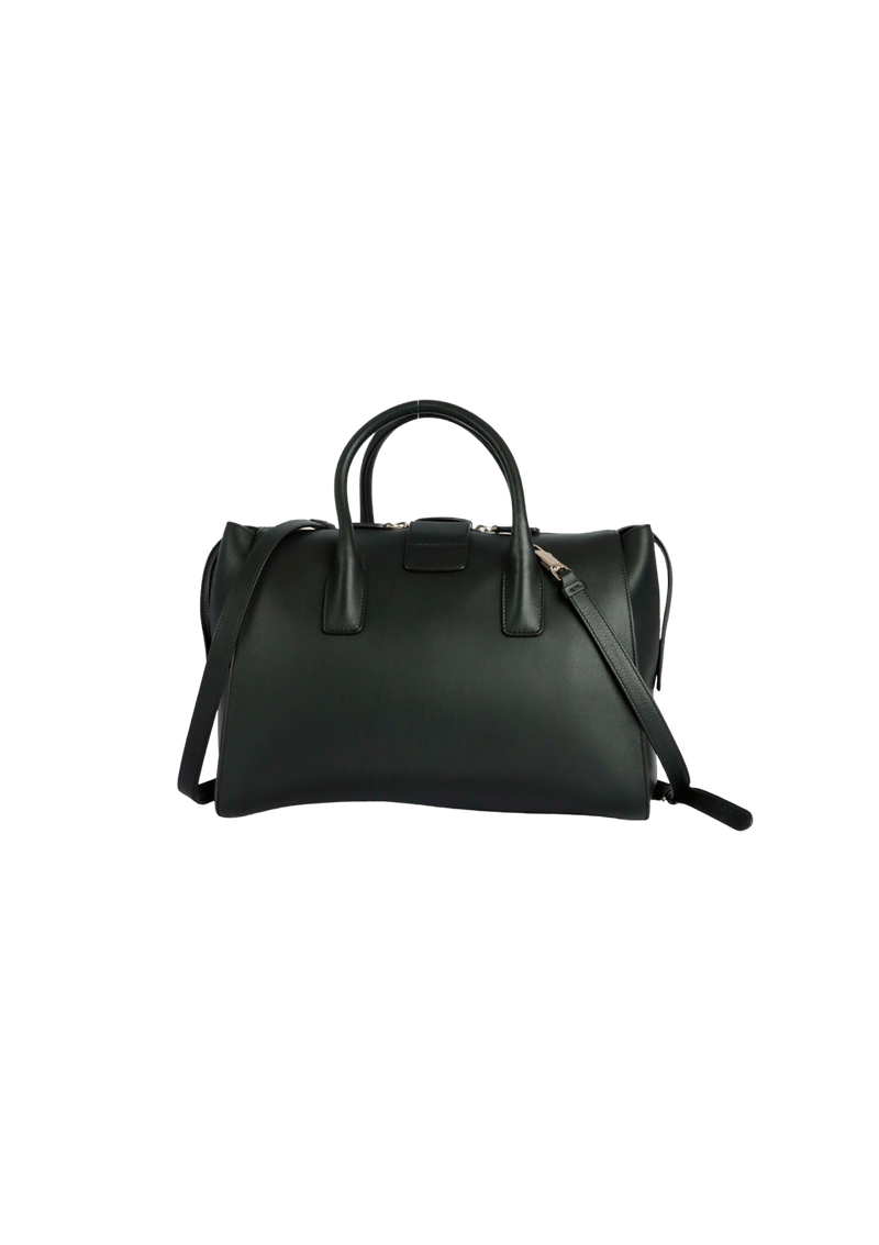 GANCINI ZIP LOCK SATCHEL