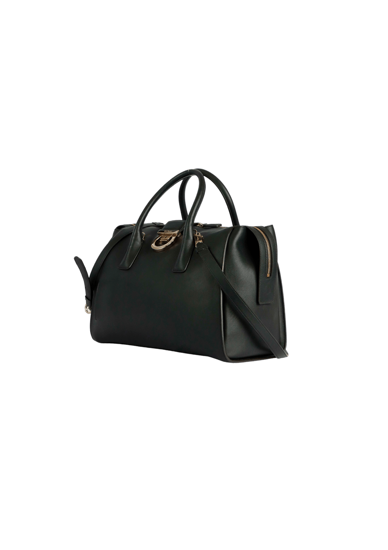 GANCINI ZIP LOCK SATCHEL