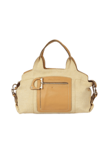 LEATHER HANDLE BAG