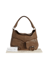 LEATHER HOBO BAG