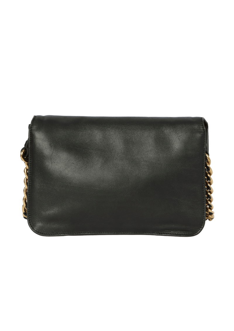 LEATHER SHOULDER BAG