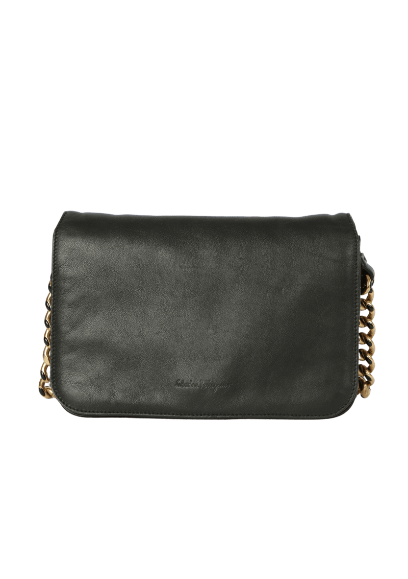 LEATHER SHOULDER BAG