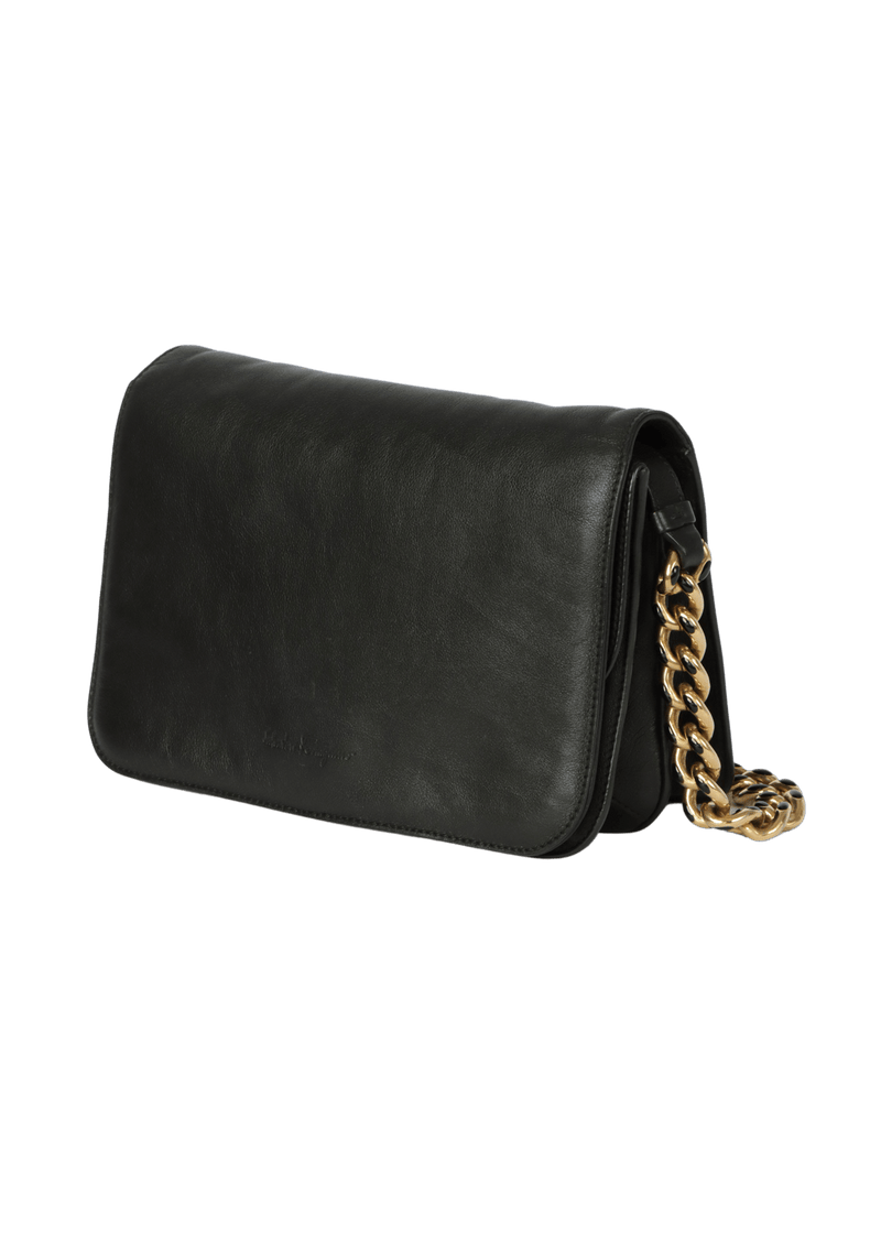 LEATHER SHOULDER BAG