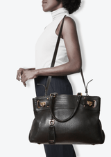 LEATHER TOTE BAG