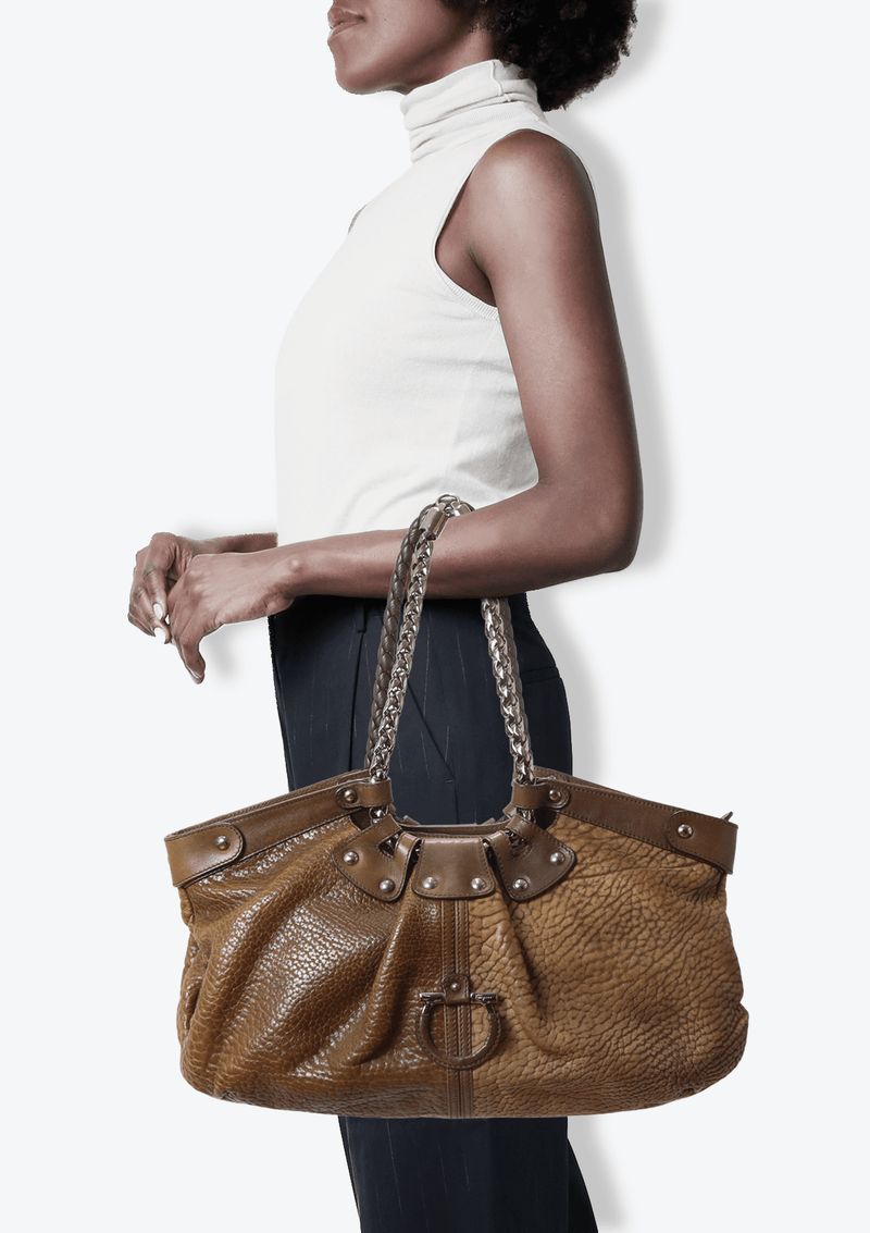 SMALL LEATHER SHOULDER BAG