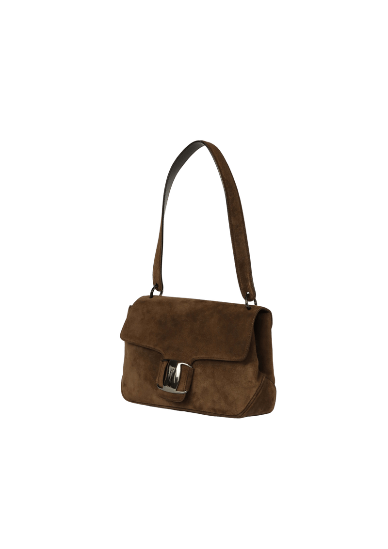 SUEDE SHOULDER BAG