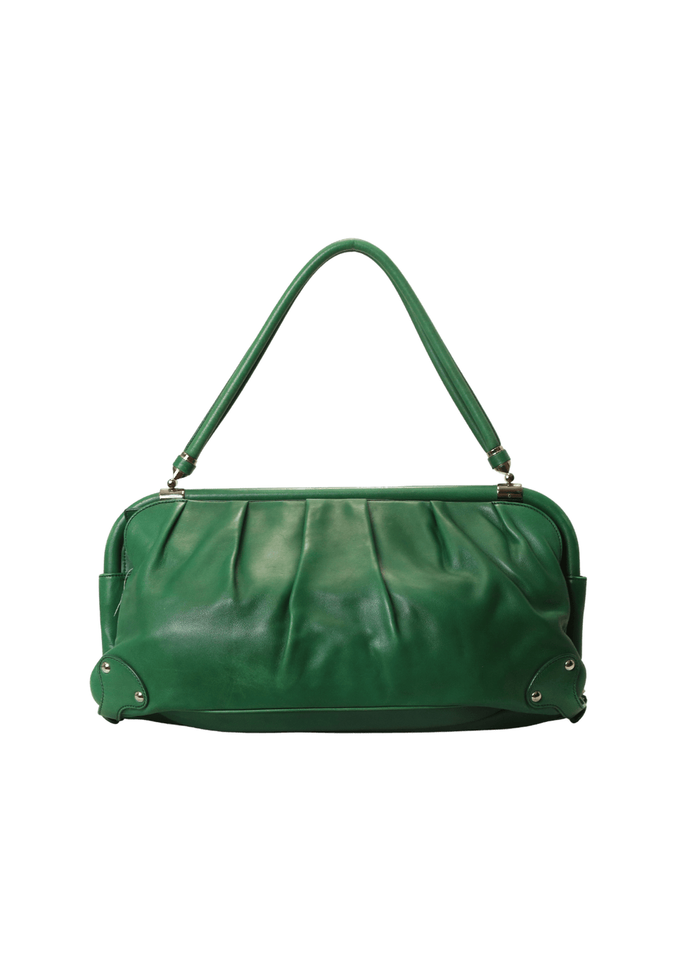 バッグ feragamo vintage shoulder bag BOLSA SALVATORE FERRAGAMO VINTAGE LEATHER BAG VERDE ORIGINAL – Gringa