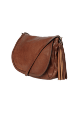 LEATHER TASSEL BAG