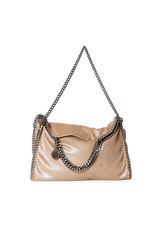 BOLSA SHAGGY DEER FALABELLA SATCHEL STELLA MCCARTNEY MARROM ORIGINAL